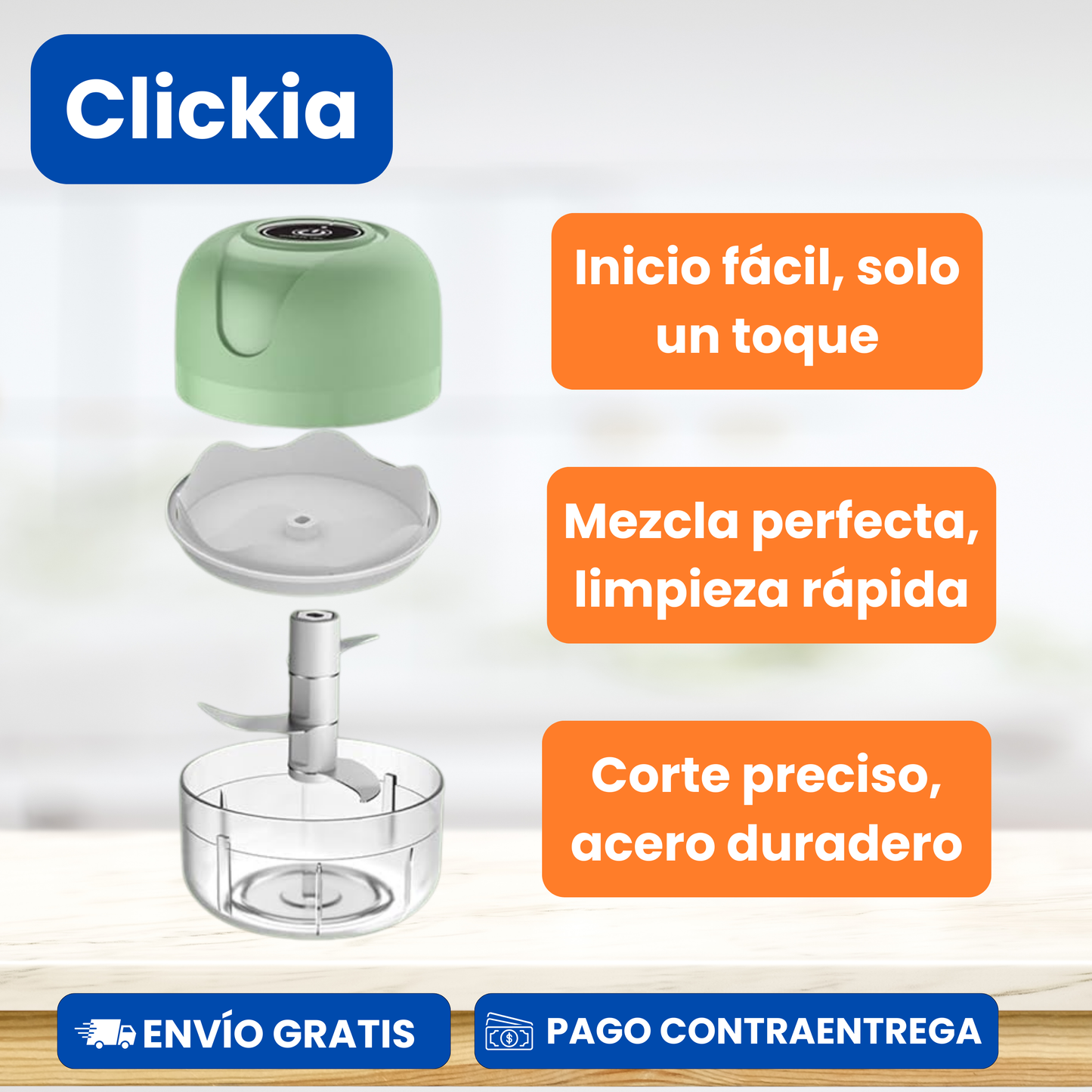 Chefio: mini triturador de alimentos